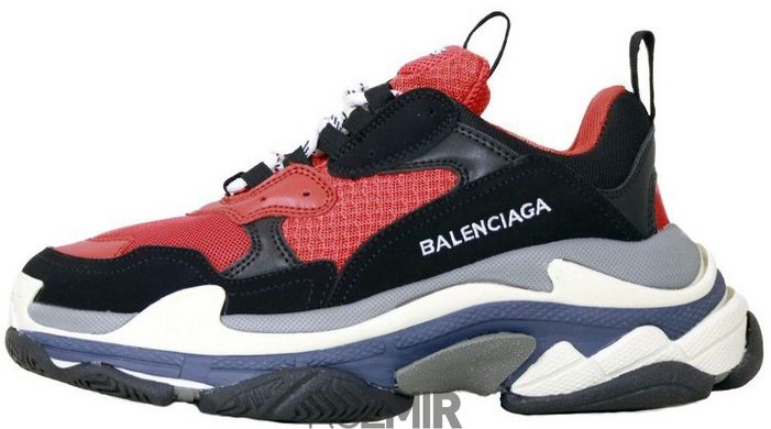 Кросівки Balenciaga Triple S "Red/Black"