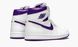 Кроссовки Air Jordan 1 Retro High White/Court Purple
