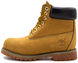Зимние ботинки Timberland 6 Inch Premium Waterproof Boots "Wheat Nubuck" с мехом