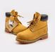 Зимние ботинки Timberland 6 Inch Premium Waterproof Boots "Wheat Nubuck" с мехом