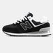 Кросівки New Balance 574 "Black/White-Grey"