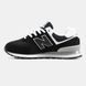 Кросівки New Balance 574 "Black/White-Grey"