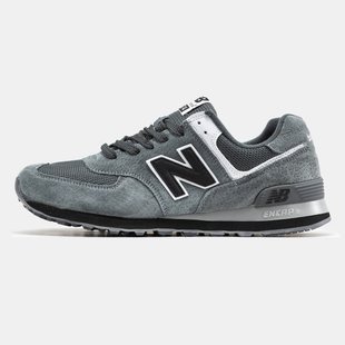 Кросівки New Balance 574 "Grey/Black-White"