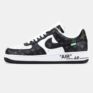 Кросівки Louis Vuitton x Nike Air Force 1 Low Black/Green