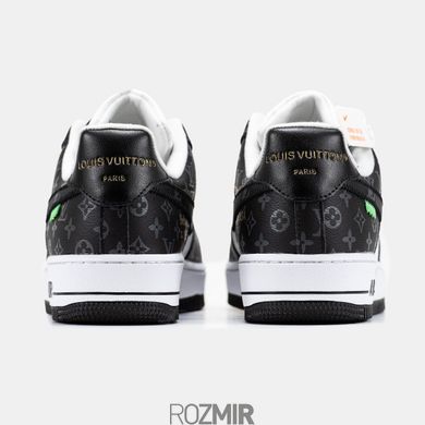 Кросівки Louis Vuitton x Nike Air Force 1 Low Black/Green