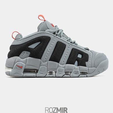 Мужские кроссовки Nike Air More Uptempo Low Grey/Black