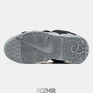 Мужские кроссовки Nike Air More Uptempo Low Grey/Black