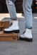 Женские ботинки Dr. Martens Jadon Platform Boots White Polished Smooth 15265100 без меха