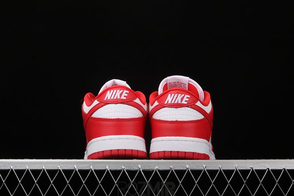Кросівки Nike Dunk Low "White / University Red"