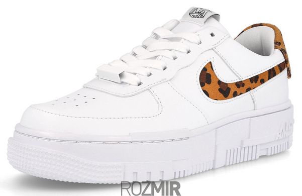 Кросівки Nike Air Force 1 Pixel SE "White/Leopard Print"