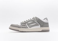 Кросівки Amiri Skel-Top low "Grey & White"