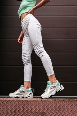 Жіночі кросівки Nike M2K Tekno LX "White/Light Blue"