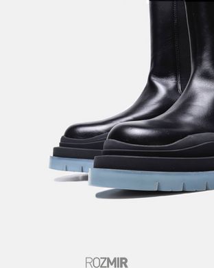 Ботинки Bottega Veneta Veneta Tire Boots "Black/Blue"