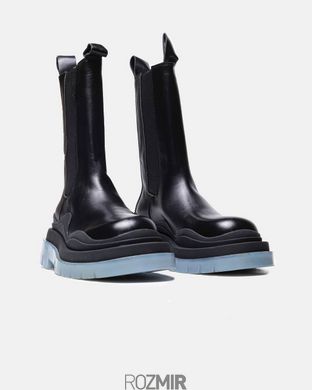 Ботинки Bottega Veneta Veneta Tire Boots "Black/Blue"