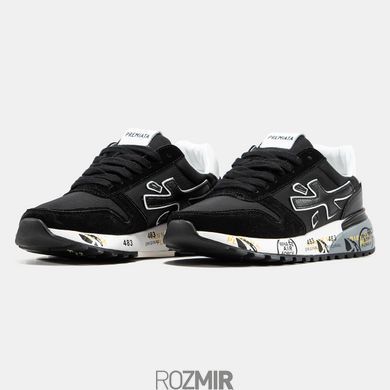 Кросівки Premiata Mick "Black/White-Grey"