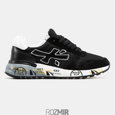 Кросівки Premiata Mick "Black/White-Grey"