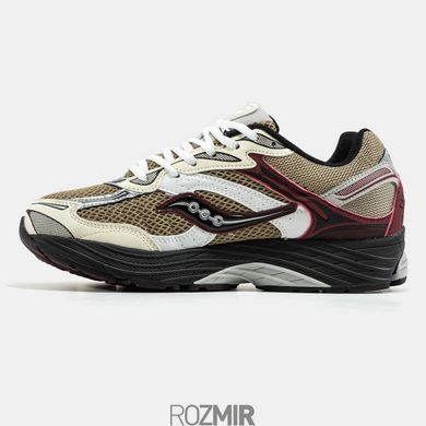 Saucony ProGrid Omni 9 Tan Maroon