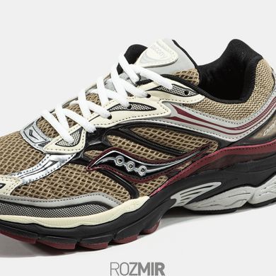 Saucony ProGrid Omni 9 Tan Maroon