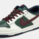 Кроссовки Nike SB Dunk Low White/Green-Brown