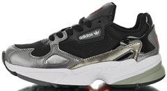 Женские кроссовки adidas Falcon Black/Silver
