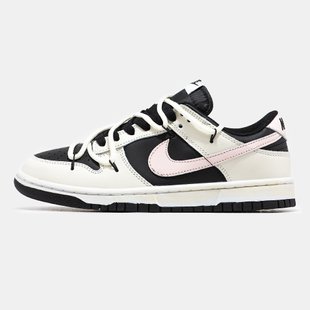 Кроссовки Nike SB Dunk Low Black/White-Pink