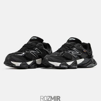 Мужские кроссовки New Balance 9060 Cordura Термо "Black/White"