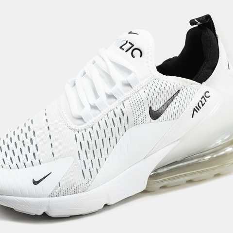 All white womens nike air store max 270