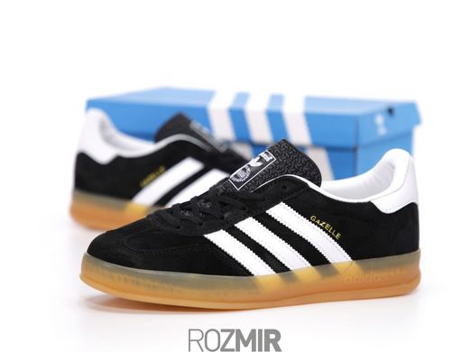 Чоловічі кросівки adidas Gazelle Indoor “Black/White-Gum” H06259