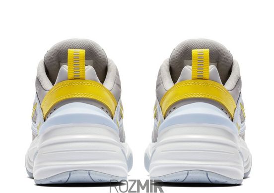 Женские кроссовки Nike M2K Tekno "Half Blue/Atmosphere Grey-Chrome Yellow"