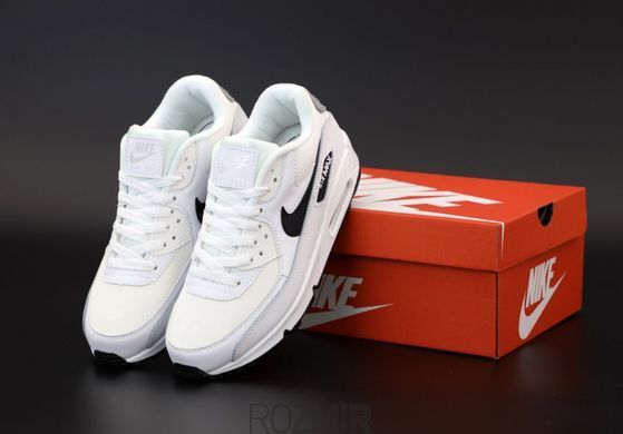 Мужские кроссовки Nike Air Max 90 "White/Black"
