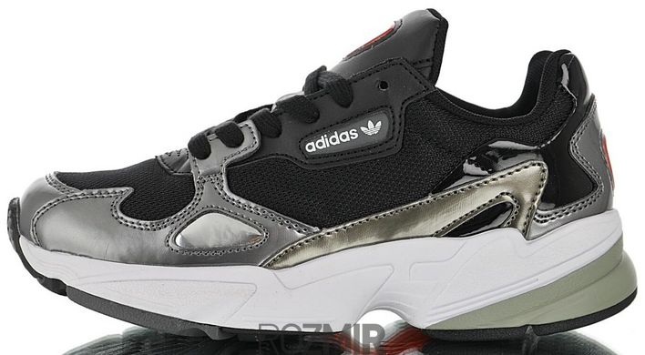 Женские кроссовки adidas Falcon Black/Silver
