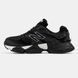Мужские кроссовки New Balance 9060 Cordura Термо "Black/White"
