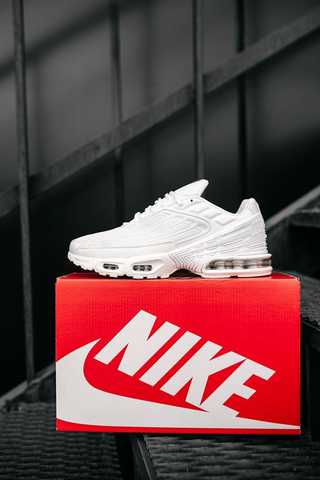 White on white nike cheap air max