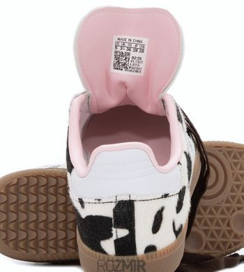 Жіночі кросівки adidas Samba "Cow Print/Black/Brown/Beige/White/Pink"