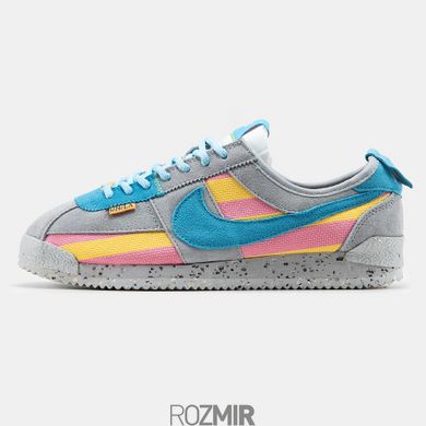 Кроссовки Nike Cortez x Union L.A "Grey - colorful"