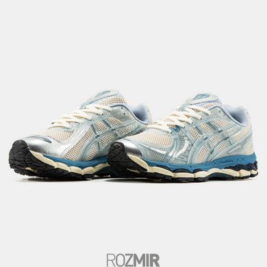 Женские кроссовки Asics Gel-Kayano 12.1 "Light Blue/Blue/Beige/Black"