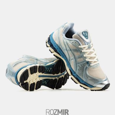 Женские кроссовки Asics Gel-Kayano 12.1 "Light Blue/Blue/Beige/Black"