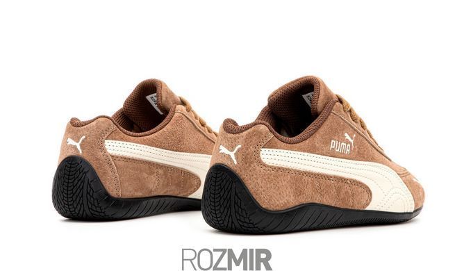 Женские кроссовки Puma Speedcat "Brown/White"
