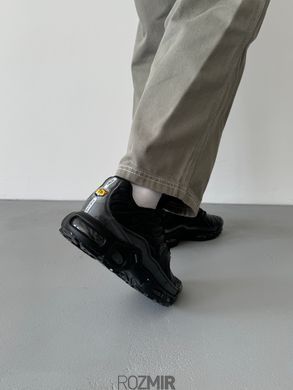 Мужские кроссовки Nike Air Max TN Plus Black Leather