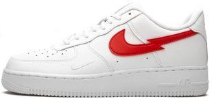 Кросівки Nike Air Force 1 LV8 Euro Tour "White / University Red"
