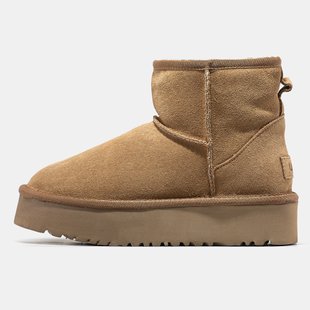 Уггі UGG Classic Mini Platform "Chestnut"