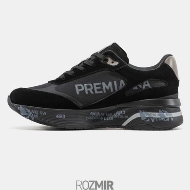 Мужские кроссовки Premiata Moerun "Black/Gray"