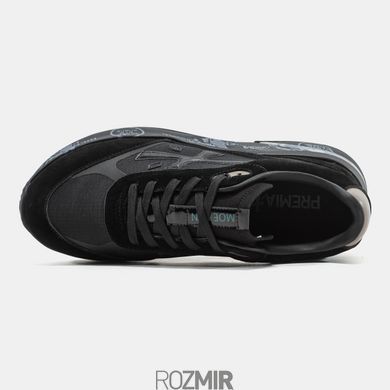 Мужские кроссовки Premiata Moerun "Black/Gray"