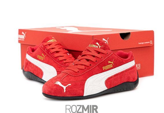 Женские кроссовки Puma Speedcat "Red/White"
