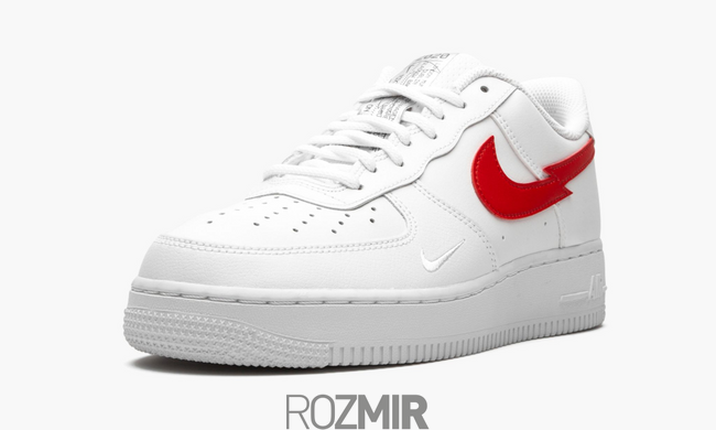 Кросівки Nike Air Force 1 LV8 Euro Tour "White / University Red"