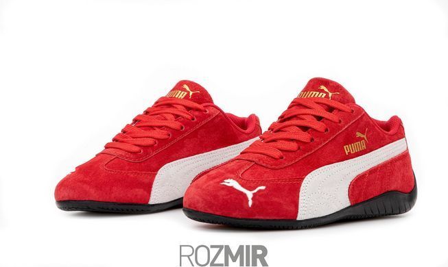 Женские кроссовки Puma Speedcat "Red/White"