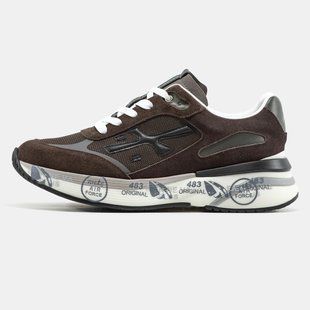 Мужские кроссовки Premiata Moerun "Brown/White/Black"