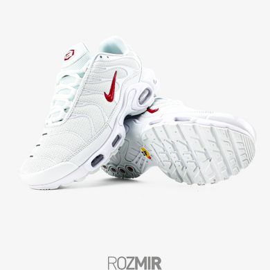 Кросівки Nike Air Max TN Plus "White/Red"