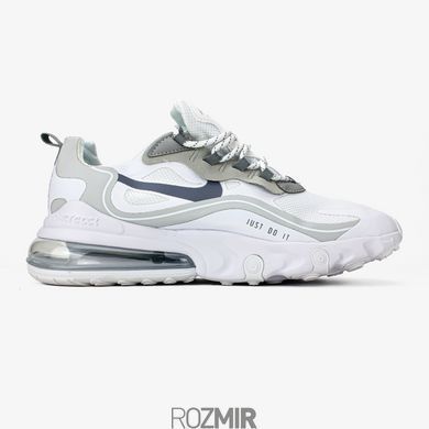 Чоловічі кросівки Nike Air Max 270 React "White/Grey"