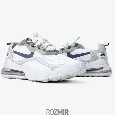 Чоловічі кросівки Nike Air Max 270 React "White/Grey"